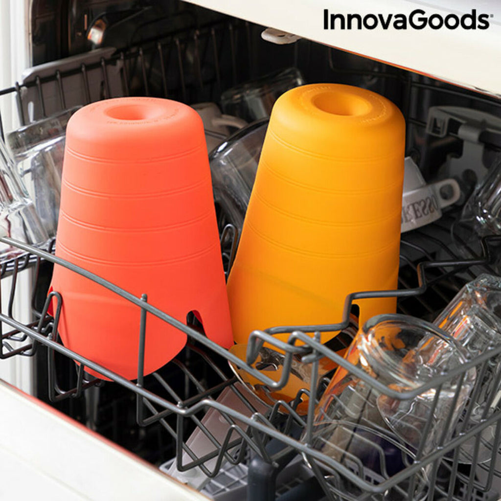 Popcorn Popper in Silicone Pieghevole – Set da 2 | InnovaGoods