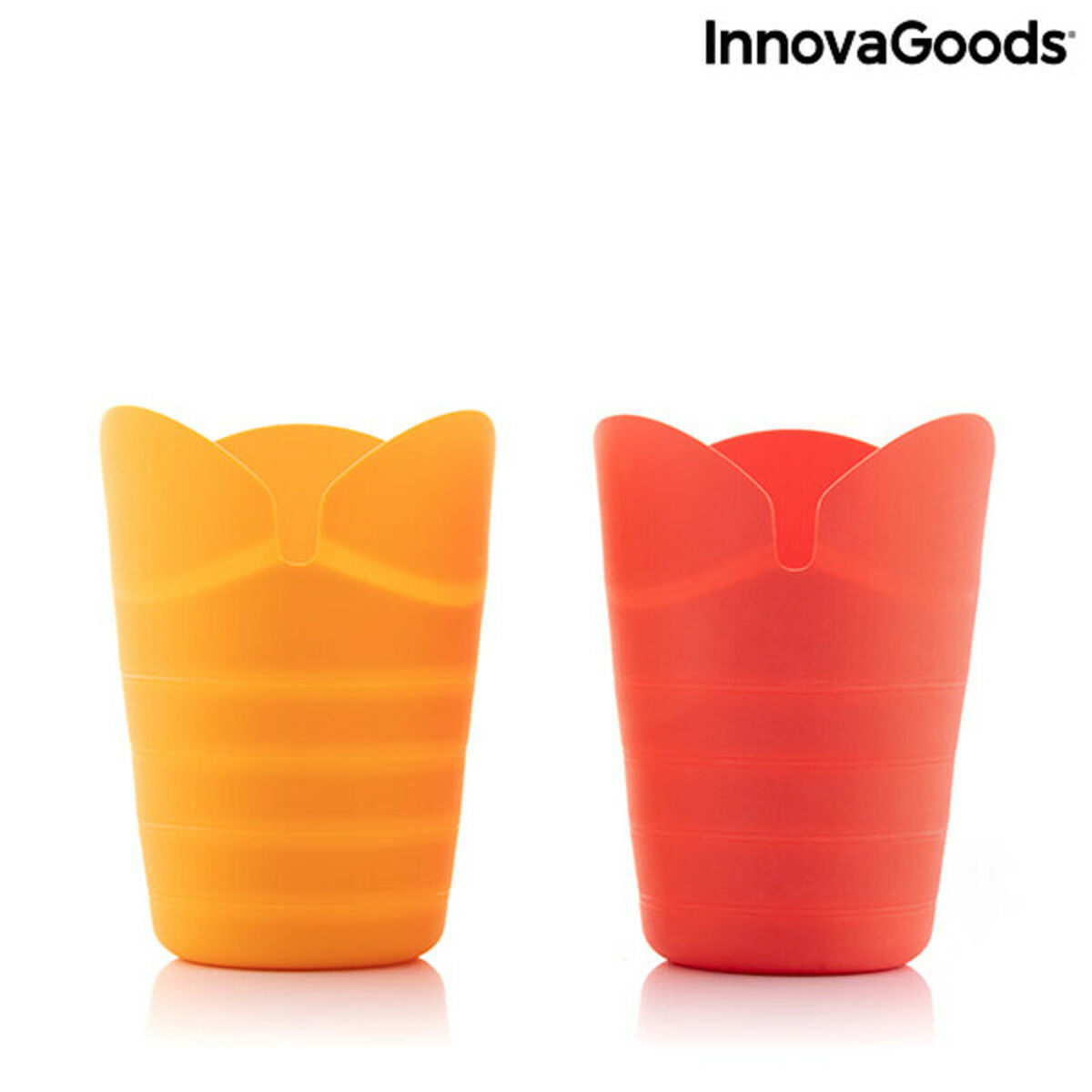 Popcorn Popper in Silicone Pieghevole – Set da 2 | InnovaGoods