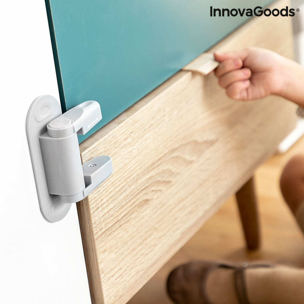 Blocco di Sicurezza per Maniglie Dlooky – Protezione Bambini e Animali (Set da 2)