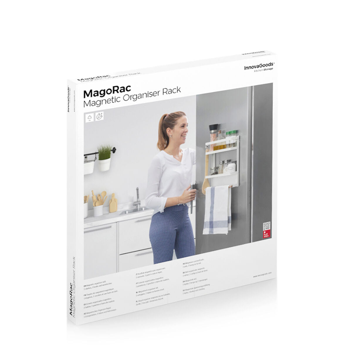 Mensola Magnetica per Cucina – MagoRac InnovaGoods